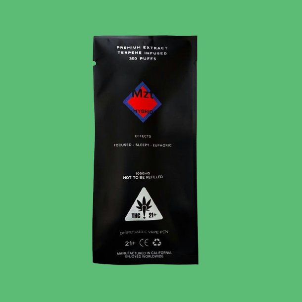 PREMIUM THC VAPE 1gm “MZT” PREMIUM THC VAPE 1gm “MZT”