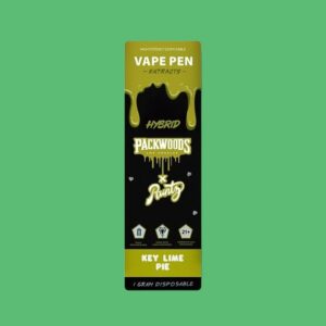 THC Vape Pen Packwoods x Key Lime Pie 1ml THC Vape Pen Packwoods x Key Lime Pie 1ml