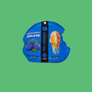 Dual Chamber THC Vape Pen 0.5+0.5ml Huckleberry Gelato & Melted Sherb Dual Chamber THC Vape Pen 0.5+0.5ml Huckleberry Gelato & Melted Sherb