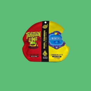 Dual Chamber THC Vape Pen 0.5+0.5ml Tahitian Lime & Lemonchello Dual Chamber THC Vape Pen 0.5+0.5ml Tahitian Lime & Lemonchello